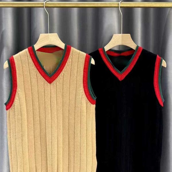 women's sweaters college style color contrast v-neck knitted vest 2022 autumn and winter, White;black
women's sweaters college style color contrast v-neck knitted vest 2022 autumn and winter, White;black