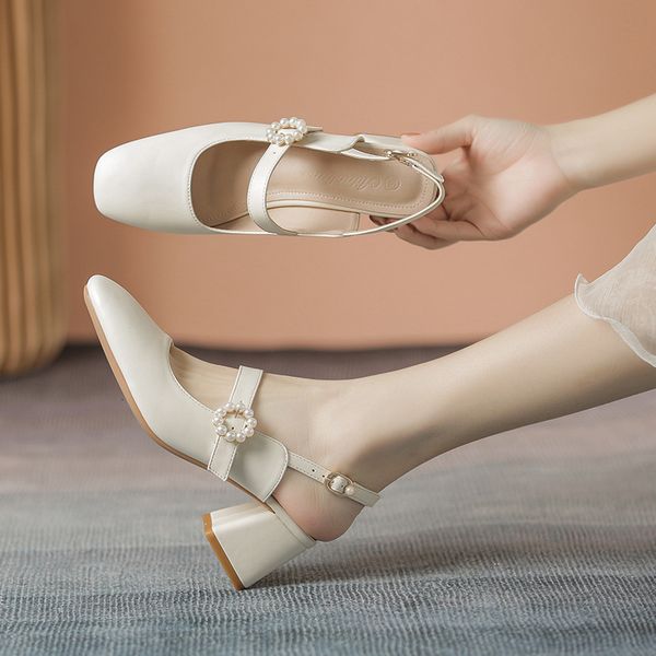 dress shoes comemore summer korean square head casual thick heel sandal s high heels luxury elegant woman wedding bride 34 221130, Black 
dress shoes comemore summer korean square head casual thick heel sandal s high heels luxury elegant woman wedding bride 34 221130, Black