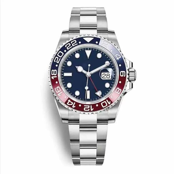 men's watch rotating ceramic bezel comes with luminous dial automatic 2813 movement stainless steel solid folding clasp bracelet mens w, Slivery;brown
men's watch rotating ceramic bezel comes with luminous dial automatic 2813 movement stainless steel solid folding clasp bracelet mens w, Slivery;brown