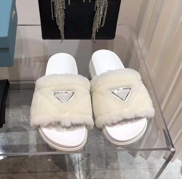 women's fashion sandals slide in winter leather brand low heel glossy out shoes beach shoes thick bottom plush home l slippers, Black
women's fashion sandals slide in winter leather brand low heel glossy out shoes beach shoes thick bottom plush home l slippers, Black