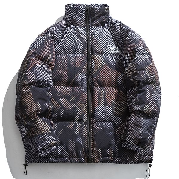 men's down parkas winter oversize cotton padded clothes bubble coat men fashion harajuku streetwear printed baggy jacket male 5xl 2211, Black
men's down parkas winter oversize cotton padded clothes bubble coat men fashion harajuku streetwear printed baggy jacket male 5xl 2211, Black