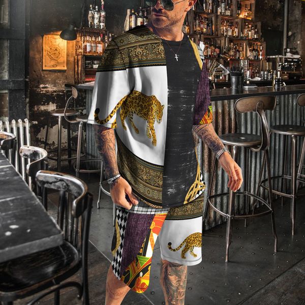 men's tracksuits summer luxury retro vintage style suit man casual sportwear men sets short beach outfits t shirt shorts male tracksuit, Gray
men's tracksuits summer luxury retro vintage style suit man casual sportwear men sets short beach outfits t shirt shorts male tracksuit, Gray