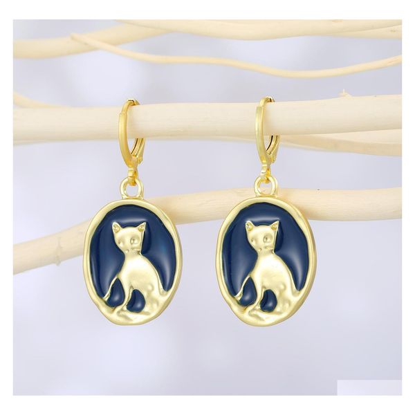 dangle chandelier fashion jewelry vintage blue cat dangle earrings simple cartoon ladys earring drop delivery dh3dt, Silver
dangle chandelier fashion jewelry vintage blue cat dangle earrings simple cartoon ladys earring drop delivery dh3dt, Silver