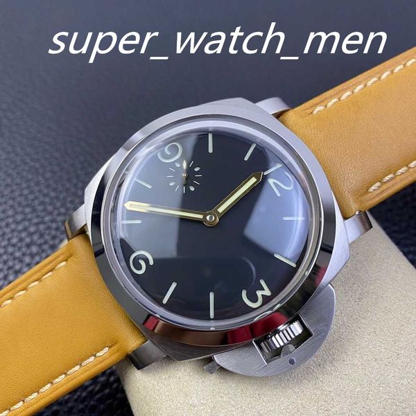 business men watch new 44mm black dial 316l fine steel 1950 mens pam transparent back asia automatic movement mechanical watches sapphire wr, Slivery;brown
business men watch new 44mm black dial 316l fine steel 1950 mens pam transparent back asia automatic movement mechanical watches sapphire wr, Slivery;brown