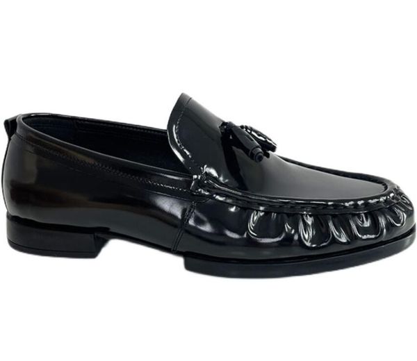 tassel fringe driving loafers gentlemen flats genuine leather formal business shoes male oxfords, Black
tassel fringe driving loafers gentlemen flats genuine leather formal business shoes male oxfords, Black