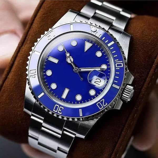 mens watch blue dial bezel sier white stainless steel original buckle bracelet automatic mechanical sports men wristwatch, Slivery;brown
mens watch blue dial bezel sier white stainless steel original buckle bracelet automatic mechanical sports men wristwatch, Slivery;brown