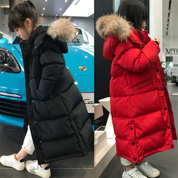 down coat girls' winter cotton padded jacket children's long over-the-kneefur collar hooded coats kids thickened warm parkas outwe, Blue;gray
down coat girls' winter cotton padded jacket children's long over-the-kneefur collar hooded coats kids thickened warm parkas outwe, Blue;gray
