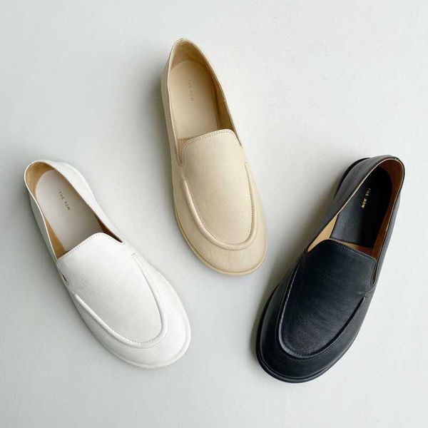 row soft the leather single shoes french muller comfortable round toe flat sole for women
row soft the leather single shoes french muller comfortable round toe flat sole for women