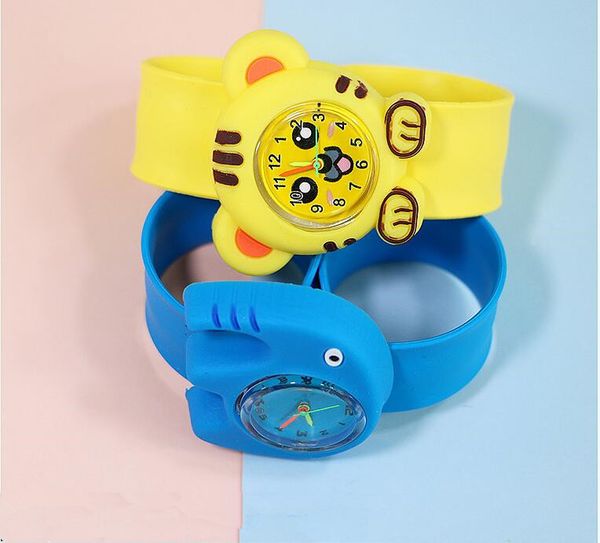 fashion slap watches cute animal flower ribbit frog kid wristwatch silicone candy strap cartoon snap rubber boy student watch, Slivery;brown
fashion slap watches cute animal flower ribbit frog kid wristwatch silicone candy strap cartoon snap rubber boy student watch, Slivery;brown