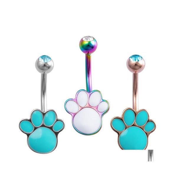 navel bell button rings paw navel ring belly button rings piercing dangling ombligo party surgical steel for woman body jewel dhkab, Silver
navel bell button rings paw navel ring belly button rings piercing dangling ombligo party surgical steel for woman body jewel dhkab, Silver