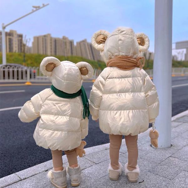 down coat 3 9 years girls winter jacket christmas princess coats for parkas cute big ear bright hooded children waterproof outerwear 221130, Blue;gray
down coat 3 9 years girls winter jacket christmas princess coats for parkas cute big ear bright hooded children waterproof outerwear 221130, Blue;gray