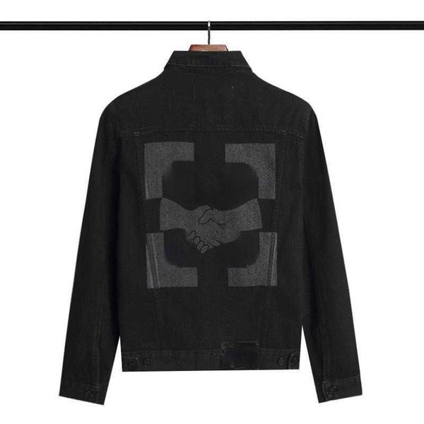 high denim jackets men lapel coats off designer jacket mens women black button creative print cardigan coat usa size 45845, Black;brown
high denim jackets men lapel coats off designer jacket mens women black button creative print cardigan coat usa size 45845, Black;brown