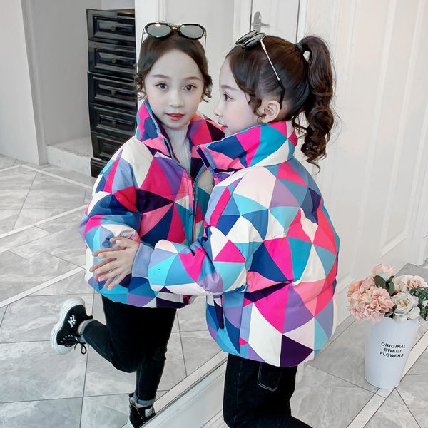 down coat fashion winter girls cotton jacket warm thick girls casual short stand collar zipper 221130, Blue;gray
down coat fashion winter girls cotton jacket warm thick girls casual short stand collar zipper 221130, Blue;gray