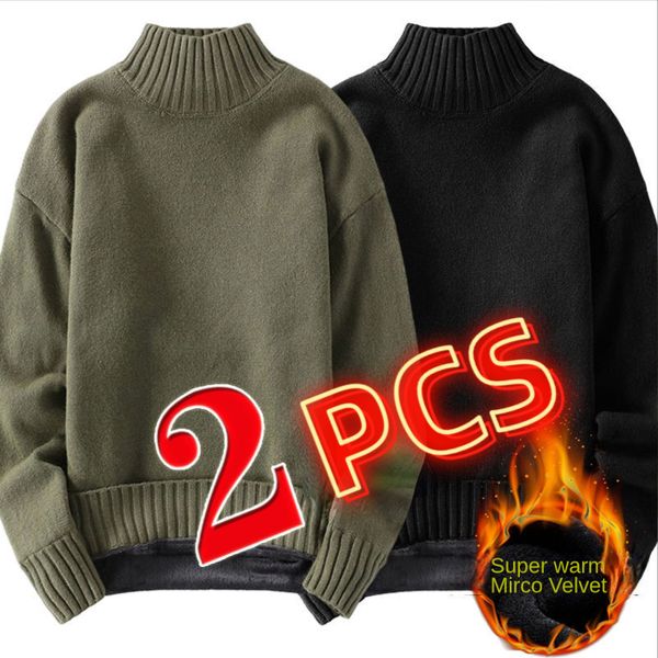 mens sweaters 2pcs fleece thickened midhigh collar winter men solid color coldproof warm pullover bottoming shirt 5xl 221130, White;black
mens sweaters 2pcs fleece thickened midhigh collar winter men solid color coldproof warm pullover bottoming shirt 5xl 221130, White;black