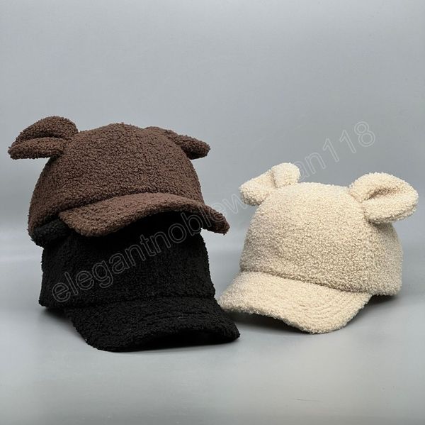 lamb fur hats female autumn winter korean version solid color women warm cap plush baseball caps, Blue;gray
lamb fur hats female autumn winter korean version solid color women warm cap plush baseball caps, Blue;gray