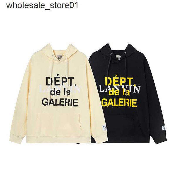 men's hoodies designer sweatshirts winter galery dept new loose simple letter print men women hoodie, Black
men's hoodies designer sweatshirts winter galery dept new loose simple letter print men women hoodie, Black