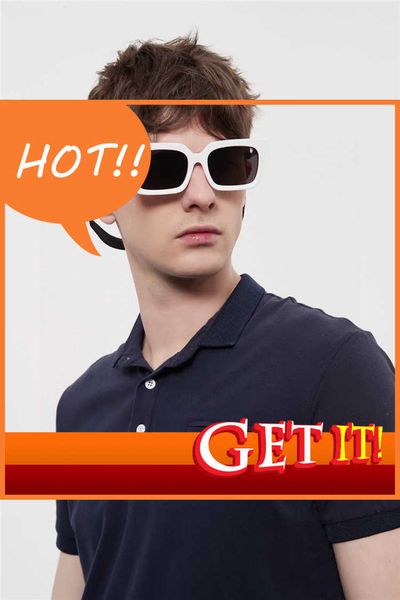 fashion luxury designer sunglasses 2022 new p family square spr09y star net red fashionable, White;black
fashion luxury designer sunglasses 2022 new p family square spr09y star net red fashionable, White;black