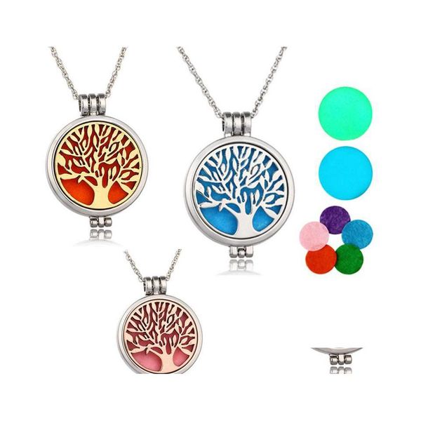 pendant necklaces tree of life aromatherapy essential oil diffuser necklace locket pendant 316l stainless steel jewelry with 24 chai dh9dp, Silver
pendant necklaces tree of life aromatherapy essential oil diffuser necklace locket pendant 316l stainless steel jewelry with 24 chai dh9dp, Silver