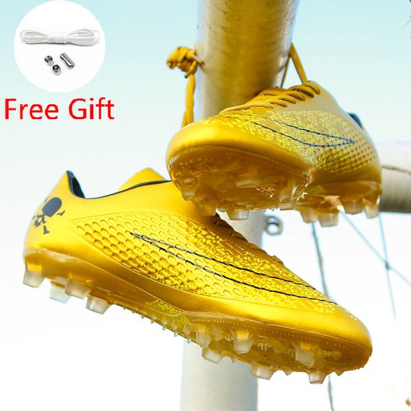 safety shoes luxury gold soccer man long spikes football boots kids outdoor grass cleats turf boys training 221130, Black;brown
safety shoes luxury gold soccer man long spikes football boots kids outdoor grass cleats turf boys training 221130, Black;brown