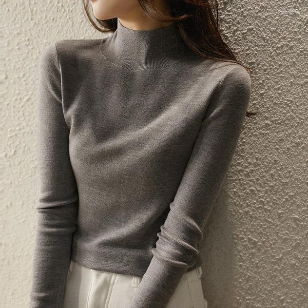 women's sweaters basic mock neck slim pullover women autumn winter casual long sleeve sweater for female warm wool jumpers pulls, White;black
women's sweaters basic mock neck slim pullover women autumn winter casual long sleeve sweater for female warm wool jumpers pulls, White;black
