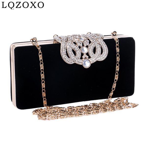 evening bags fashion women clutch crown rhinestones metal mini party chain shoulder handbags velvet diamonds holder 221130
evening bags fashion women clutch crown rhinestones metal mini party chain shoulder handbags velvet diamonds holder 221130