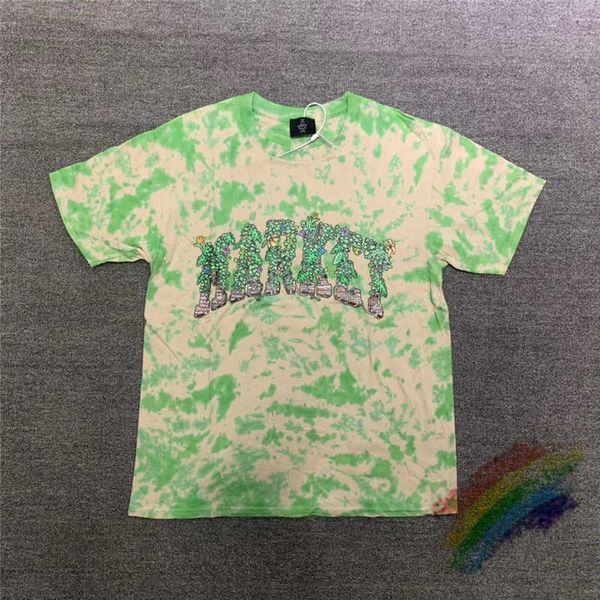 men's t-shirts green tie dye chinatown market t-shirt men women oversized t shirt tee t221130, White;black
men's t-shirts green tie dye chinatown market t-shirt men women oversized t shirt tee t221130, White;black