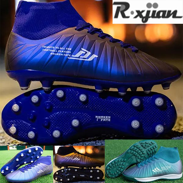 safety shoes r.xjian brand professional soccer long spikes tf ankle football boots outdoor grass cleats eu couple 221130, Black;brown
safety shoes r.xjian brand professional soccer long spikes tf ankle football boots outdoor grass cleats eu couple 221130, Black;brown