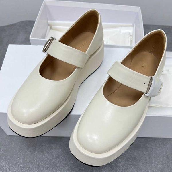 the row shoes original small pure thick soled mary jane shoes women's leather lefu shoes high rise muffin shallow mouth single shoes ge, Black
the row shoes original small pure thick soled mary jane shoes women's leather lefu shoes high rise muffin shallow mouth single shoes ge, Black