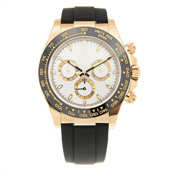 classic 40mm men's mechanical watch rubber strap multi-functional automatic movement no timing function 904l stainless steel mechanical, Slivery;brown
classic 40mm men's mechanical watch rubber strap multi-functional automatic movement no timing function 904l stainless steel mechanical, Slivery;brown