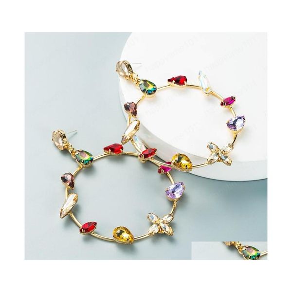 dangle chandelier exaggerated geometric crystal dangle earrings luxury colorf gem diamond girls party jewelry brincos drop delivery dhfkl, Silver
dangle chandelier exaggerated geometric crystal dangle earrings luxury colorf gem diamond girls party jewelry brincos drop delivery dhfkl, Silver