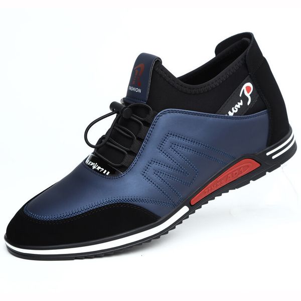 dress shoes fashion men leather comfy slip increased heel 6cm footwear mens casual male office business outdoor sport sneakers 221130, Black
dress shoes fashion men leather comfy slip increased heel 6cm footwear mens casual male office business outdoor sport sneakers 221130, Black