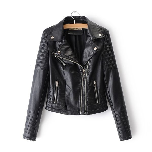 women s jackets fashion women s autumn winter motorcycle faux leather jacket ladies long sleeve punk street wear black coat l221130, Black;brown
women s jackets fashion women s autumn winter motorcycle faux leather jacket ladies long sleeve punk street wear black coat l221130, Black;brown