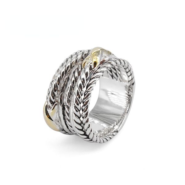 solid 925 sterling silver rings for women fine jewelry pave diamonds crossover double x ring christmas valentine's day gifts, Golden;silver
solid 925 sterling silver rings for women fine jewelry pave diamonds crossover double x ring christmas valentine's day gifts, Golden;silver