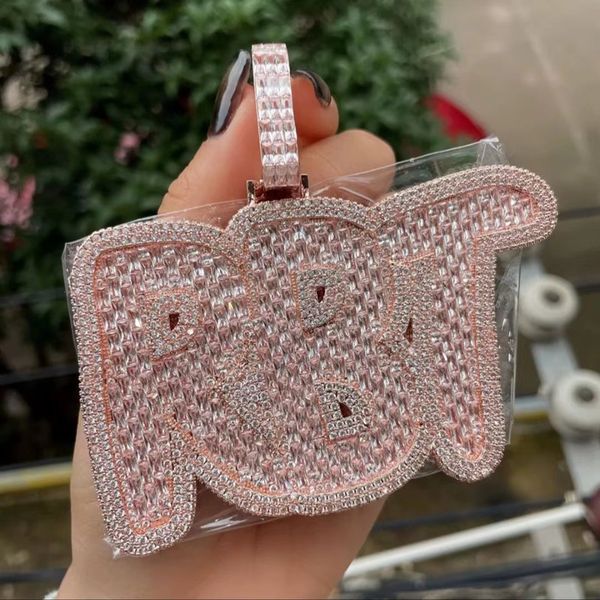 high qualitty gold silver colors full baguettes cz custom name letter pendant hiphop jewelry with 3mm 24inch rope chain
high qualitty gold silver colors full baguettes cz custom name letter pendant hiphop jewelry with 3mm 24inch rope chain