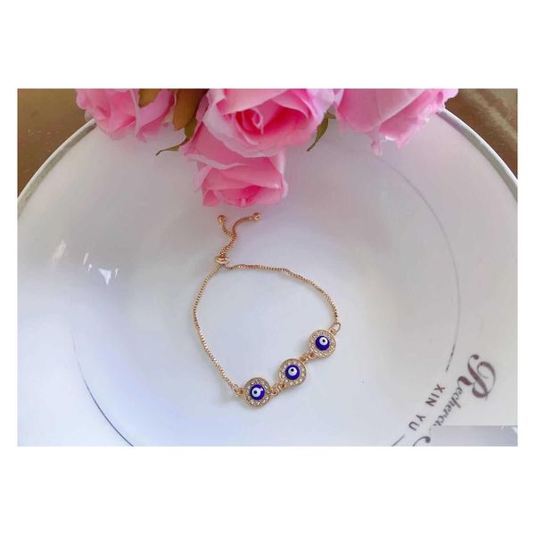 charm bracelets fashion jewelry turkey enamel evil eye bracelets for women blue eyes adustable bracelet drop delivery dhoj6, Golden;silver
charm bracelets fashion jewelry turkey enamel evil eye bracelets for women blue eyes adustable bracelet drop delivery dhoj6, Golden;silver