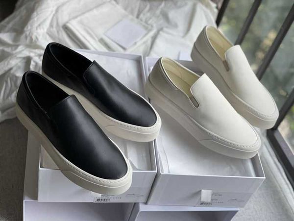 the original pure row single shoes women's genuine leather soft lefu lazy people comfortable slip on thick soled white casual
the original pure row single shoes women's genuine leather soft lefu lazy people comfortable slip on thick soled white casual