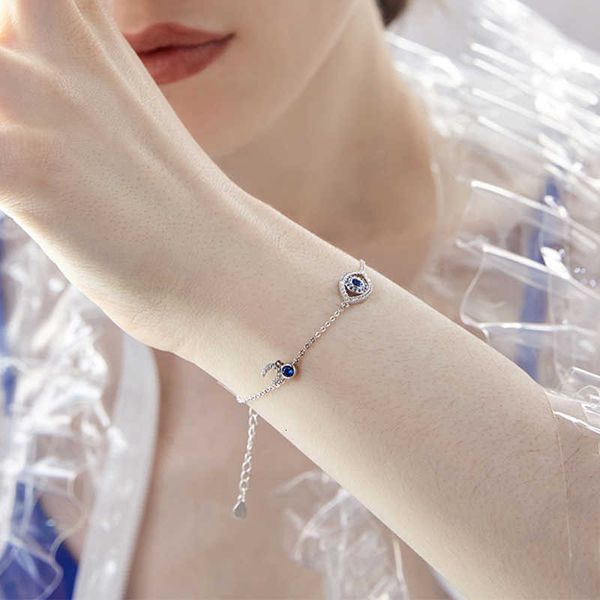 bracelet chain 925 sterling silver for women accessories blue stone evil eye luxury brand friendship s men jewelry handmade, Black
bracelet chain 925 sterling silver for women accessories blue stone evil eye luxury brand friendship s men jewelry handmade, Black