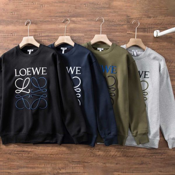 new designer loew's sweatshirts luxury hoodies winter product floro husbandry men's embroidery plush casual neck sweater cotton pu, Black
new designer loew's sweatshirts luxury hoodies winter product floro husbandry men's embroidery plush casual neck sweater cotton pu, Black