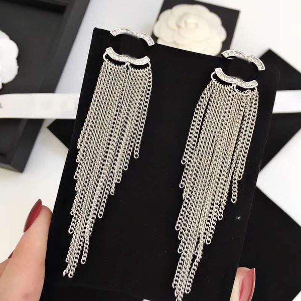 fashion multiple tassel dangle earrings for women party wedding lovers gift jewelry with flannel bag, Silver
fashion multiple tassel dangle earrings for women party wedding lovers gift jewelry with flannel bag, Silver