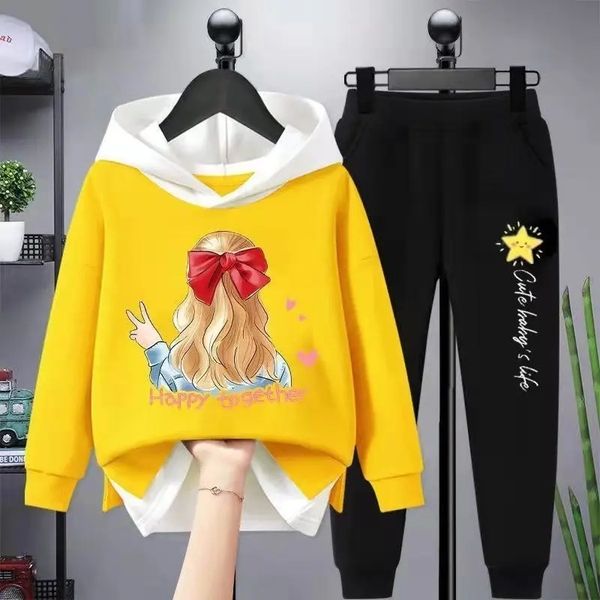 clothing sets girl casual 2pcs spring autumn toddler girls cartoon hooded coat t shirt pants students tracksuit boutique clothes 221130, White
clothing sets girl casual 2pcs spring autumn toddler girls cartoon hooded coat t shirt pants students tracksuit boutique clothes 221130, White