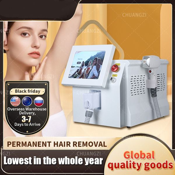 rf equipment hair removal machine diode laser cooling head 3 waves 808 755 1064nm women painless face body epilator cold laser therapy plati
rf equipment hair removal machine diode laser cooling head 3 waves 808 755 1064nm women painless face body epilator cold laser therapy plati