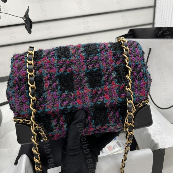 10a tier mirror quality tweed flap bag mini 19cm luxury designers purple quilted purse women wallet on chain handbag crossbody shoulder stra
10a tier mirror quality tweed flap bag mini 19cm luxury designers purple quilted purse women wallet on chain handbag crossbody shoulder stra