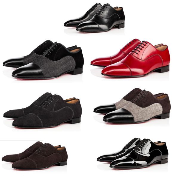 men's formal shoes fashion brand low heel reds sole dandelion loafers shoes oxford shoe leather suede chaussure femme lace up men busin, Black
men's formal shoes fashion brand low heel reds sole dandelion loafers shoes oxford shoe leather suede chaussure femme lace up men busin, Black