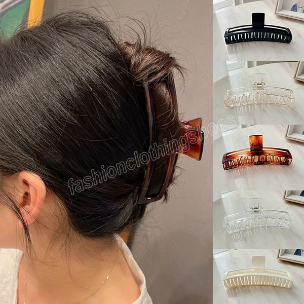 large hair claw 2023 new simple vintage korean ponytail clip crab barrette hair accessories for women girl, Slivery;white
large hair claw 2023 new simple vintage korean ponytail clip crab barrette hair accessories for women girl, Slivery;white