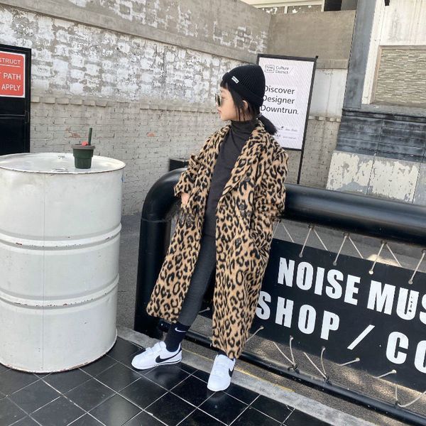 coat children s leopard print jacket boys girls autumn winter plus cotton woolen long suit overcoat 221130, Blue;gray
coat children s leopard print jacket boys girls autumn winter plus cotton woolen long suit overcoat 221130, Blue;gray