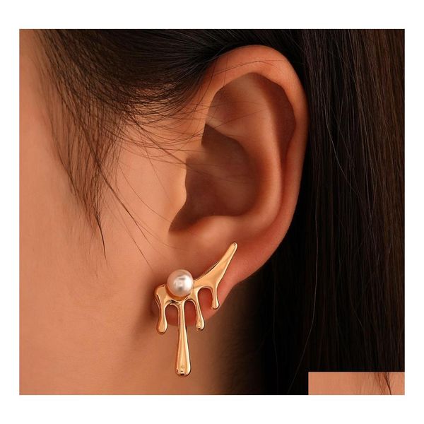 stud europe fashion irregar water drop stud earrings lava pearl delivery jewelry dhkji, Golden;silver
stud europe fashion irregar water drop stud earrings lava pearl delivery jewelry dhkji, Golden;silver