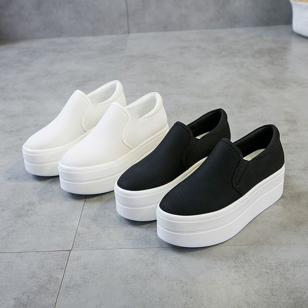 dress shoes women flat platform canvas flats casual girls student thick soled loafers lady slip on 221130, Black
dress shoes women flat platform canvas flats casual girls student thick soled loafers lady slip on 221130, Black