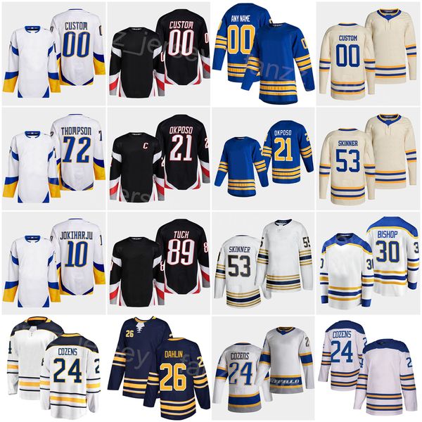 heritage classic hockey 21 kyle okposo jersey 2023 reverse retro 26 rasmus dahlin 53 jeff skinner 24 dylan cozens 68 victor olofsson 89 alex, Black;red
heritage classic hockey 21 kyle okposo jersey 2023 reverse retro 26 rasmus dahlin 53 jeff skinner 24 dylan cozens 68 victor olofsson 89 alex, Black;red