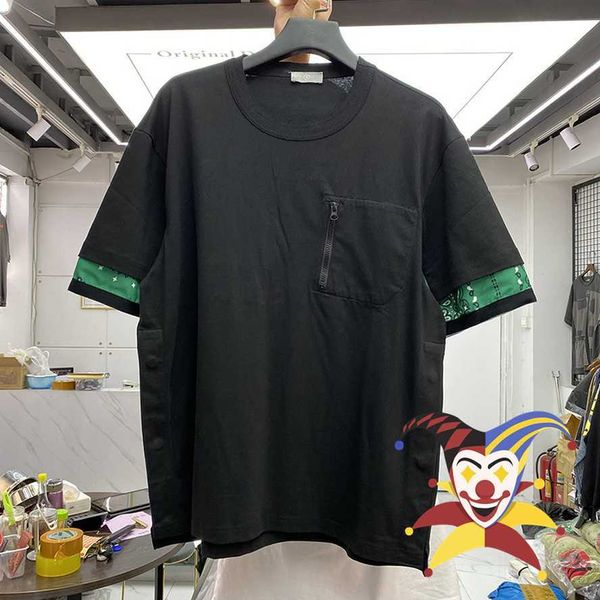 men's t-shirts new paneled cuffs with cashew flower t shirt men women short sleeves t-shirts tee t221130, White;black
men's t-shirts new paneled cuffs with cashew flower t shirt men women short sleeves t-shirts tee t221130, White;black