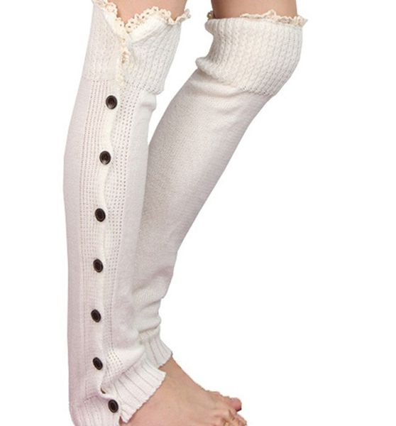 autumn winter accessory slouchy button leg warmers knit lace shark tank rabbit fur legwarmers boot cuffs gaiters socks crochet, Silver
autumn winter accessory slouchy button leg warmers knit lace shark tank rabbit fur legwarmers boot cuffs gaiters socks crochet, Silver